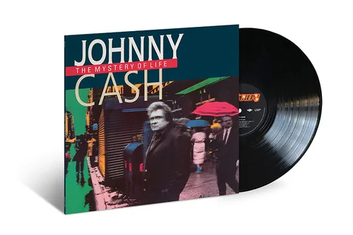 Johnny Cash - The Mystery Of Life vinyl record cover