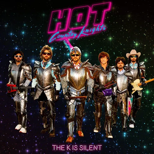 Hot Country Knights - The K Is Silent vinyl record cover