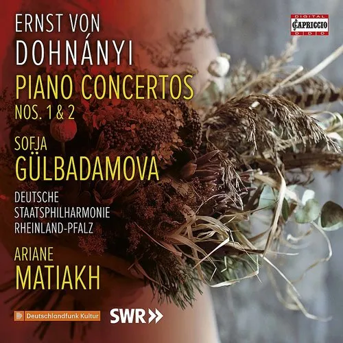 Dohnanyi / Gulbadamova / Matiakh - Piano Concertos 1 & 2 vinyl record cover