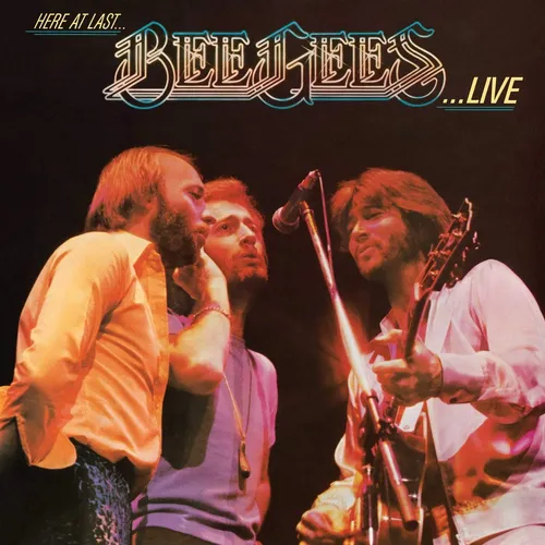 Bee Gees - Here At Last Bee Gees Live vinyl record cover