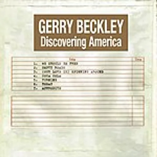 Gerry Beckley - Discovering America vinyl record cover