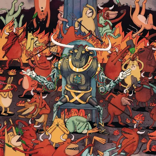 Dance Gavin Dance - Afterburner vinyl record cover