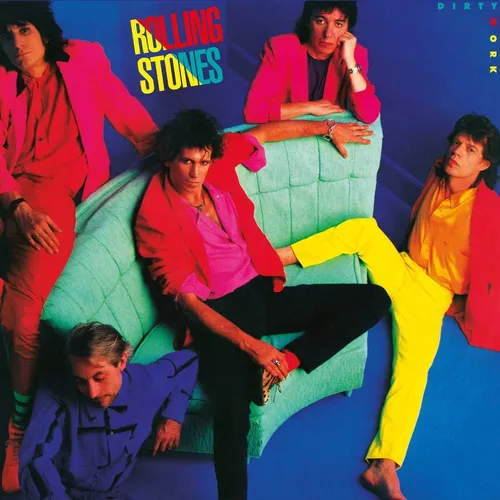 The Rolling Stones - Dirty Work: Remastered vinyl record cover