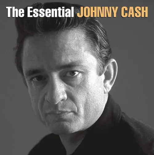 Johnny Cash - Essential Johnny Cash vinyl record cover