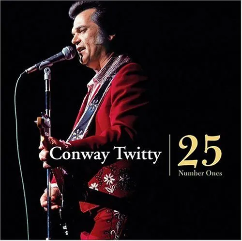 Conway Twitty - 25 Number Ones vinyl record cover