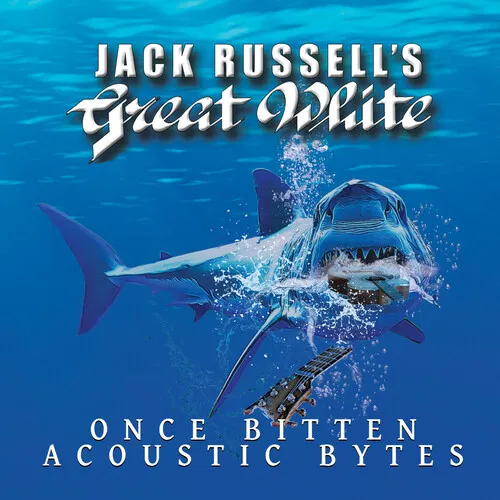 Jack Russell’s Great White - Once Bitten Acoustic Bytes vinyl record cover