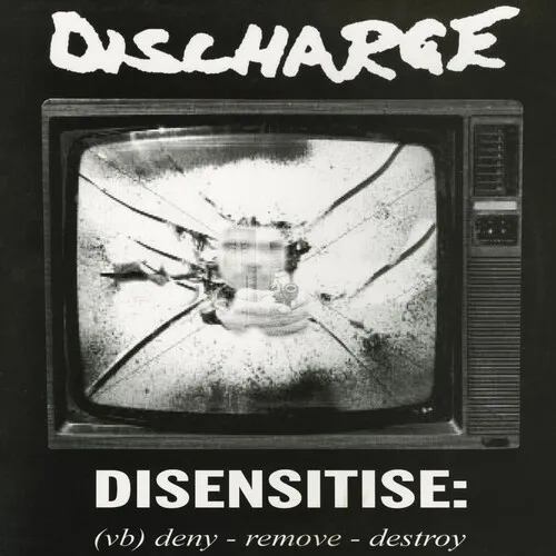 Discharge - Disensitise vinyl record cover