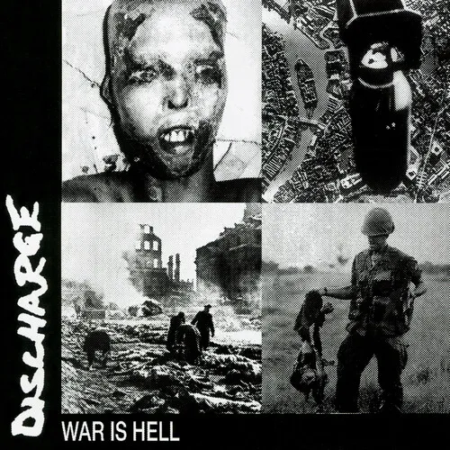 Discharge - War Is Hell vinyl record cover