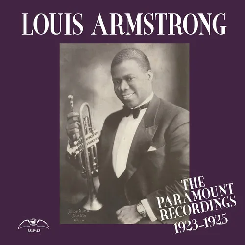 Louis Armstrong - Paramount Recordings 1923-1925 vinyl record cover