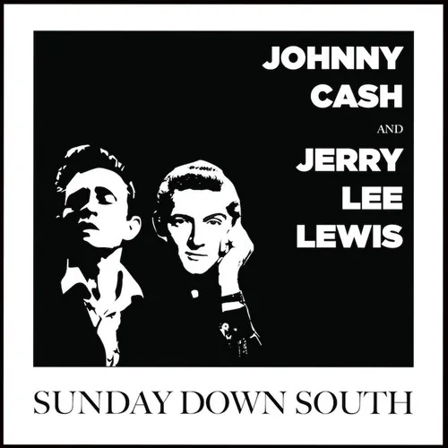 Johnny Cash and Jerry Lee Lewis - Sunday Down South vinyl record cover