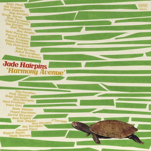 Jade Hairpins - Harmony Avenue vinyl record cover
