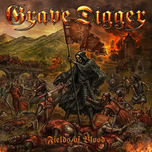 Grave Digger - Fields Of Blood vinyl record cover