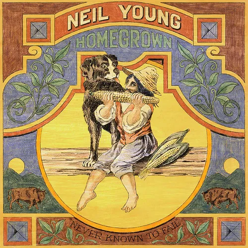 Neil Young - Homegrown vinyl record cover