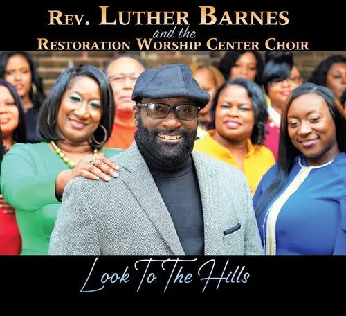 Rev. Luther Barnes - Look To The Hills vinyl record cover
