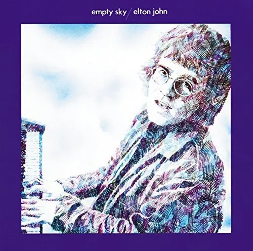 Elton John - Empty Sky vinyl record cover