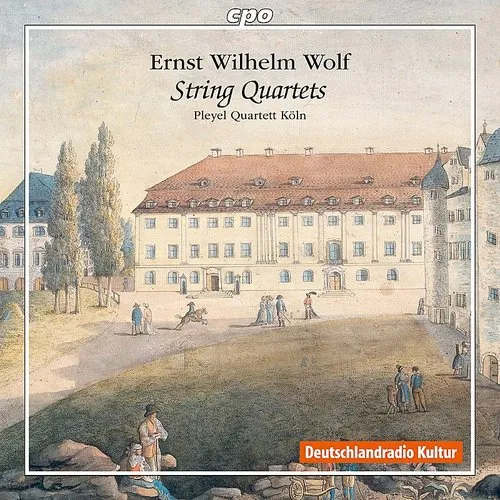 Wolf / Pleyel Quartet Cologne - String Quartets vinyl record cover