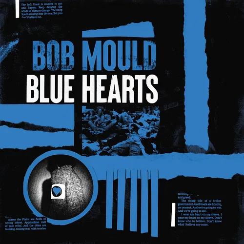 Bob Mould - Blue Hearts vinyl record cover