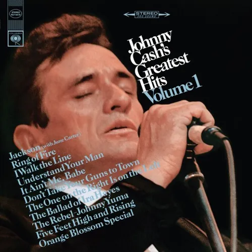 Johnny Cash - Greatest Hits Volume 1 vinyl record cover