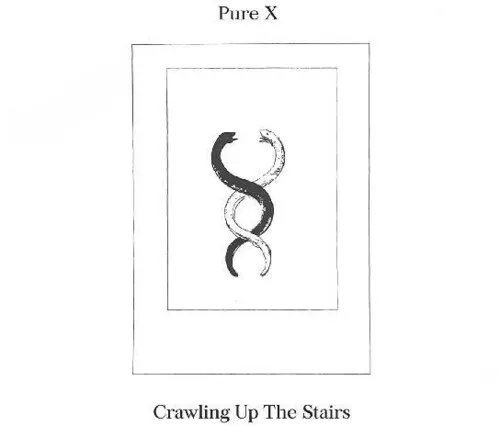 Pure X - Crawling Up the Stairs vinyl record cover