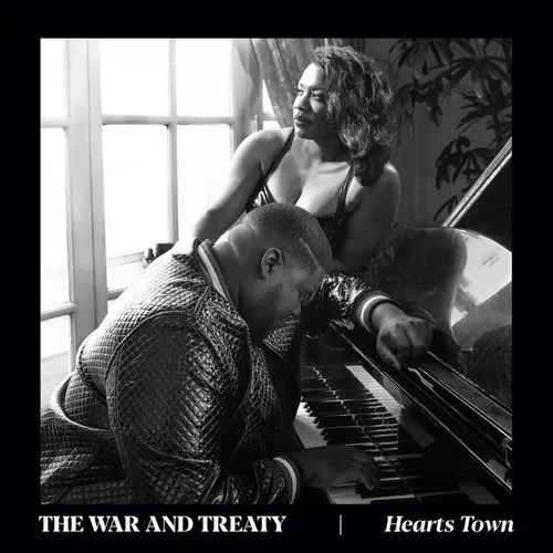 The War and Treaty - Hearts Town vinyl record cover