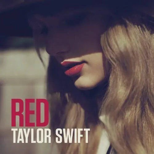Taylor Swift - Red vinyl record cover