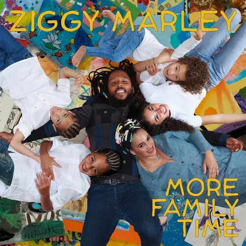Ziggy Marley - More Family Time vinyl record cover