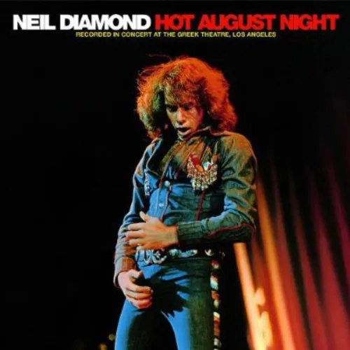 Neil Diamond - Hot August Night vinyl record cover