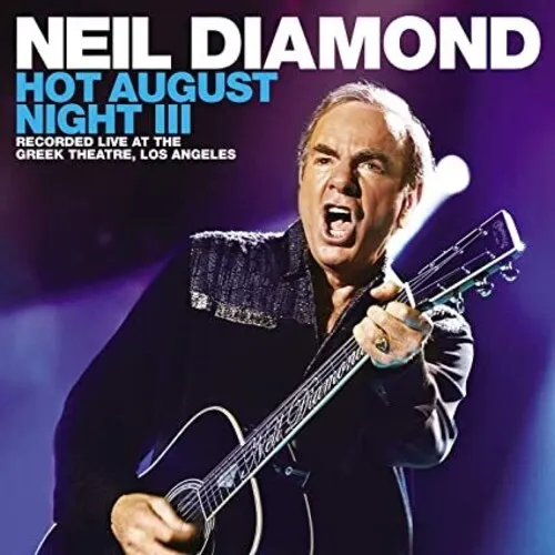 Neil Diamond - Hot August Night III vinyl record cover