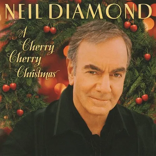 Neil Diamond - A Cherry Cherry Christmas vinyl record cover