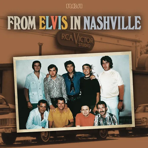 Elvis Presley - From Elvis In Nashville vinyl record cover