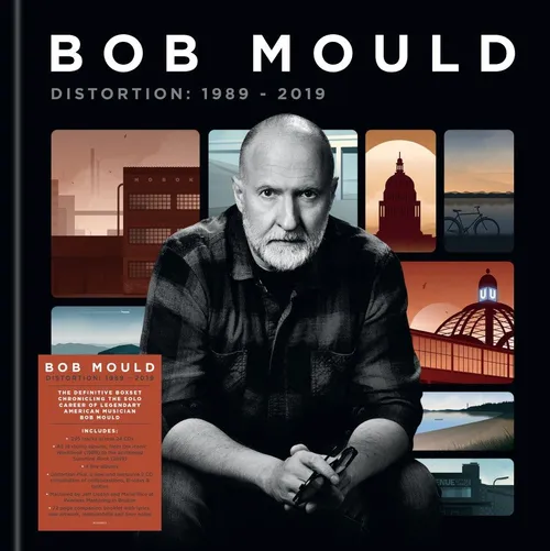 Bob Mould - Distortion: 1989-2019 vinyl record cover