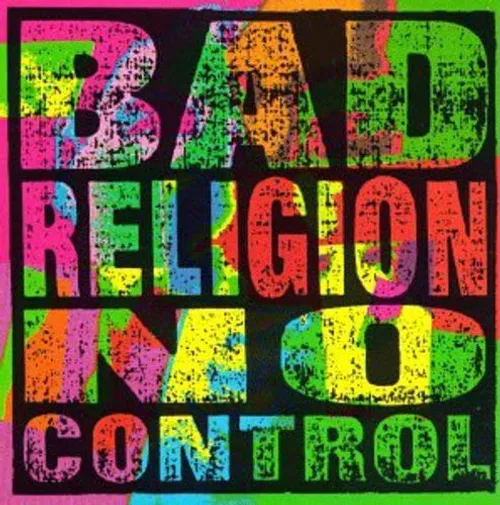 Bad Religion - No Control vinyl record cover