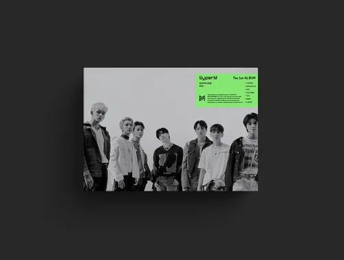 SuperM - SuperM The 1st Album 'Super One' vinyl record cover