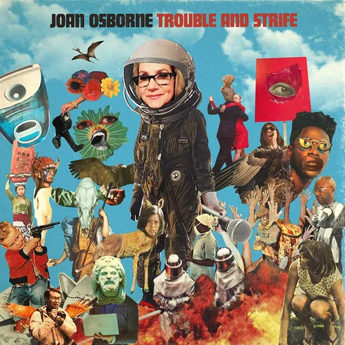 Joan Osborne - Trouble And Strife vinyl record cover