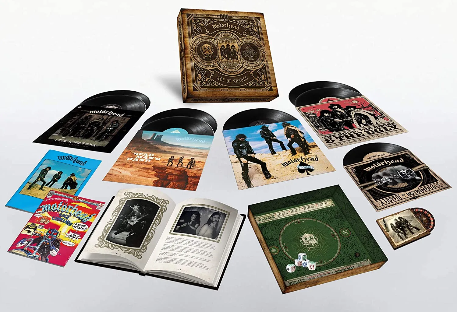 motörhead CDボックス　2タイトルセット Motörhead - Ace Of Spades: 40th Anniversary Edition [Deluxe Box
