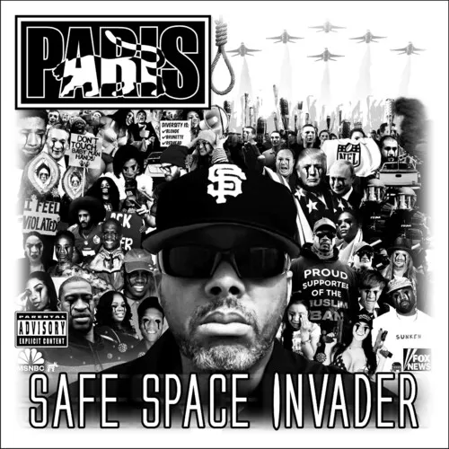 Paris - Safe Space Invader vinyl record cover