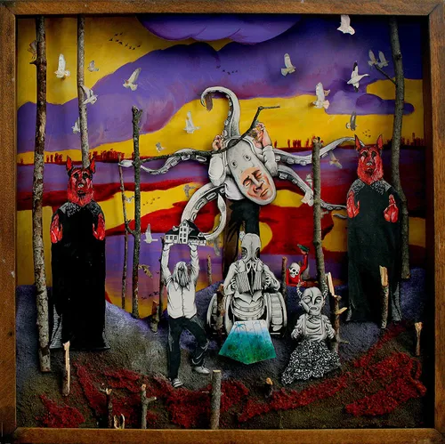 Okkervil River - A Dream In The Dark: Two Decades Of Okkervil River Live vinyl record cover
