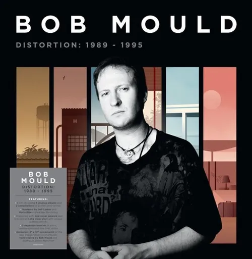 Bob Mould - Distortion: 1989-1995 vinyl record cover