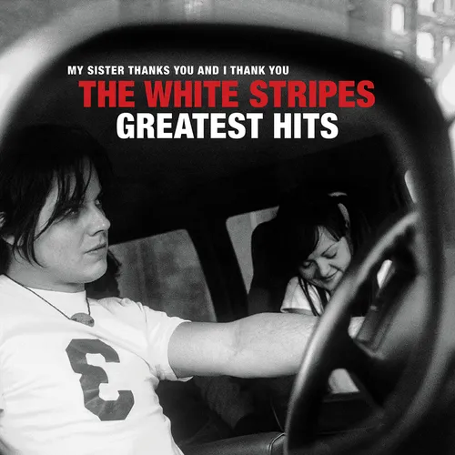 The White Stripes - The White Stripes Greatest Hits vinyl record cover