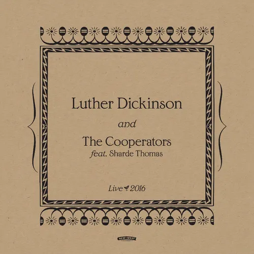 Luther Dickinson - Rock, Live Concert vinyl record cover