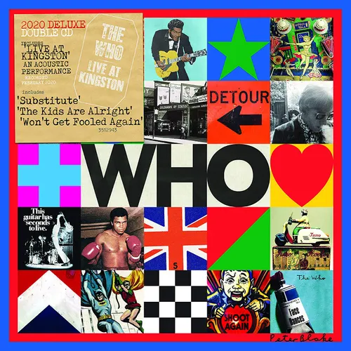 The Who - WHO: Deluxe & Live At Kingston vinyl record cover