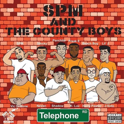 South Park Mexican (SPM) - Telephone Road vinyl record cover