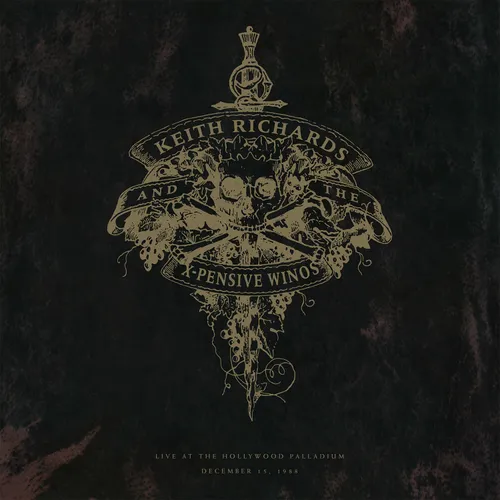 Keith Richards - Live At The Hollywood Palladium: Remastered vinyl record cover