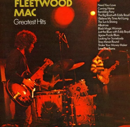 Fleetwood Mac - Greatest Hits - 1971 vinyl record cover