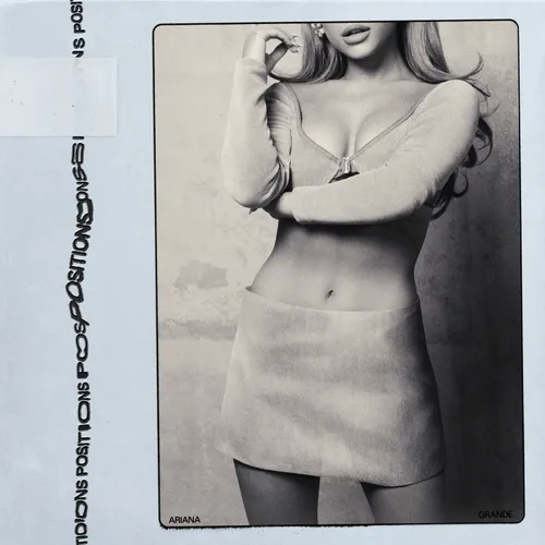 Ariana Grande - positions - Single vinyl record cover
