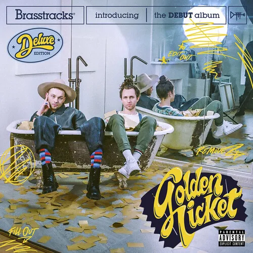 Brasstracks - Golden Ticket vinyl record cover