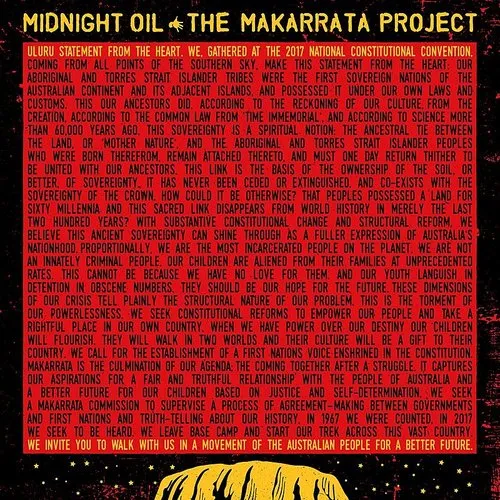 Midnight Oil - The Makarrata Project vinyl record cover