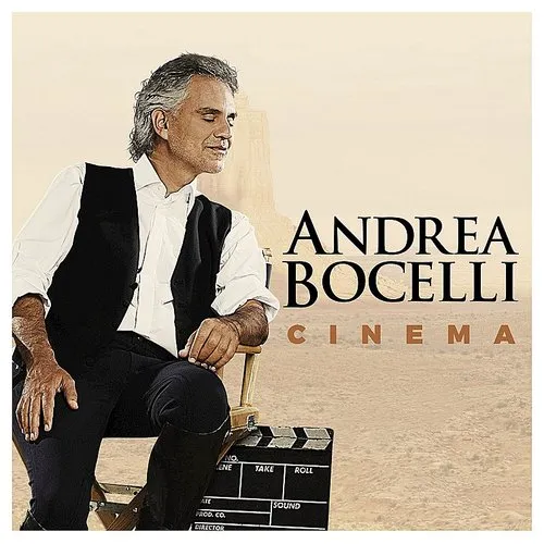 Andrea Bocelli - Cinema vinyl record cover