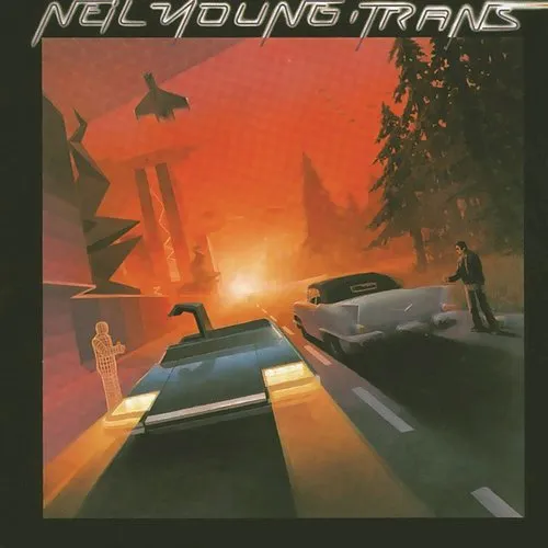 Neil Young - Trans vinyl record cover