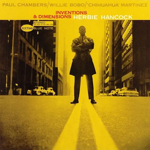 Herbie Hancock - Inventions & Dimensions vinyl record cover